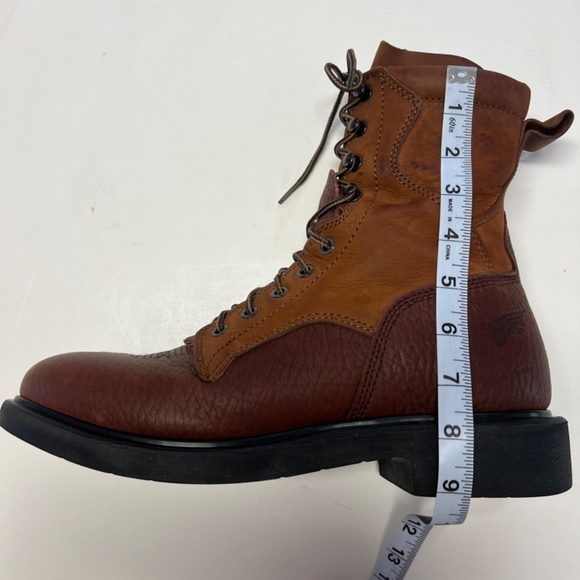 Red Wing 1102 Men's 8-Inch Work Boot Soft Toe, Electrical Hazard, Oil Res - 10D - Picture 16 of 16